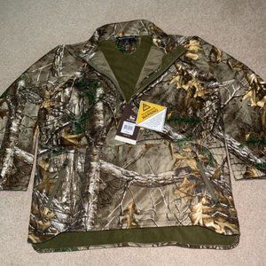 Banded Gear 1/4 Zip Camo Fleece Pullover Jacket Realtree Xtra 2XL